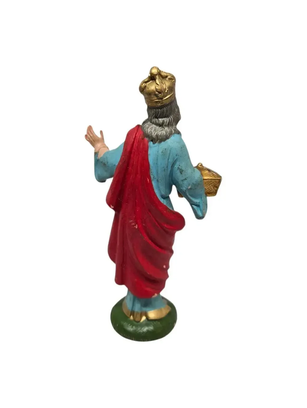 Vintage Fontanini Depose Italy 3 Wisemen Kings Nativity Set Spider mark